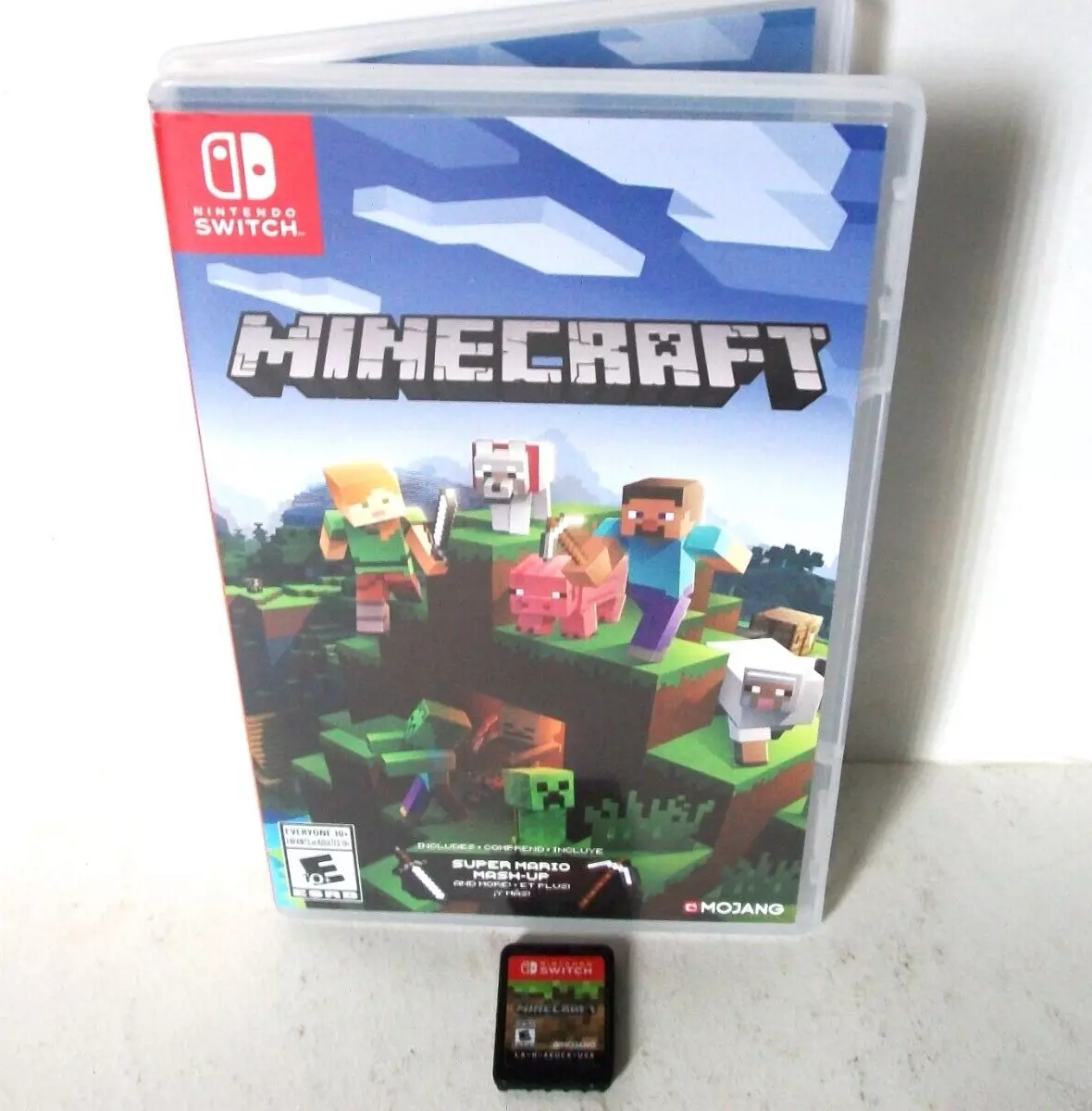 Minecraft Nintendo Switch Edition Game Cartridge Cart Kids Edition Only 001  2017 45496591779