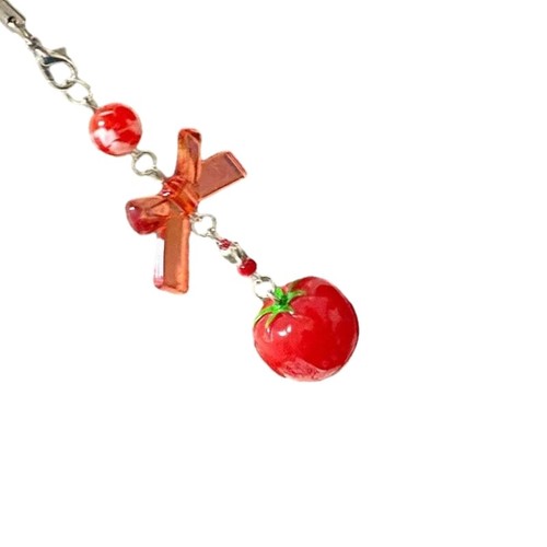 Lovely Tomato Acrylic Phone Anti-lost Lanyard Keyring Accessories - Zdjęcie 5 z 7