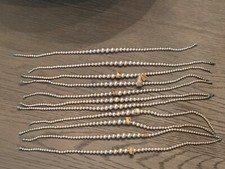 11 VTG Strands Faux Pearl 11 NOS Original Tag Japan Jewelry Making Crafts