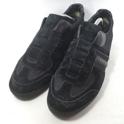 hugo boss laceless sneakers