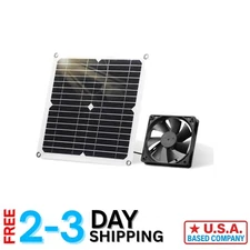 12W Weatherproof Solar Panel Fan Kit – Eco-Friendly Solution for Chicken Coops
