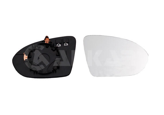Right ALKAR 6432459 Mirror Glass, outside mirror for OPEL