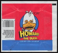 Vintage 1986 Howard The Duck Trading Cards Marvel Sci Fi RARE for