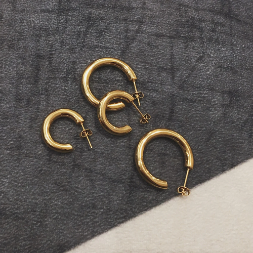 Hoop Earrings - Picture 2 of 6