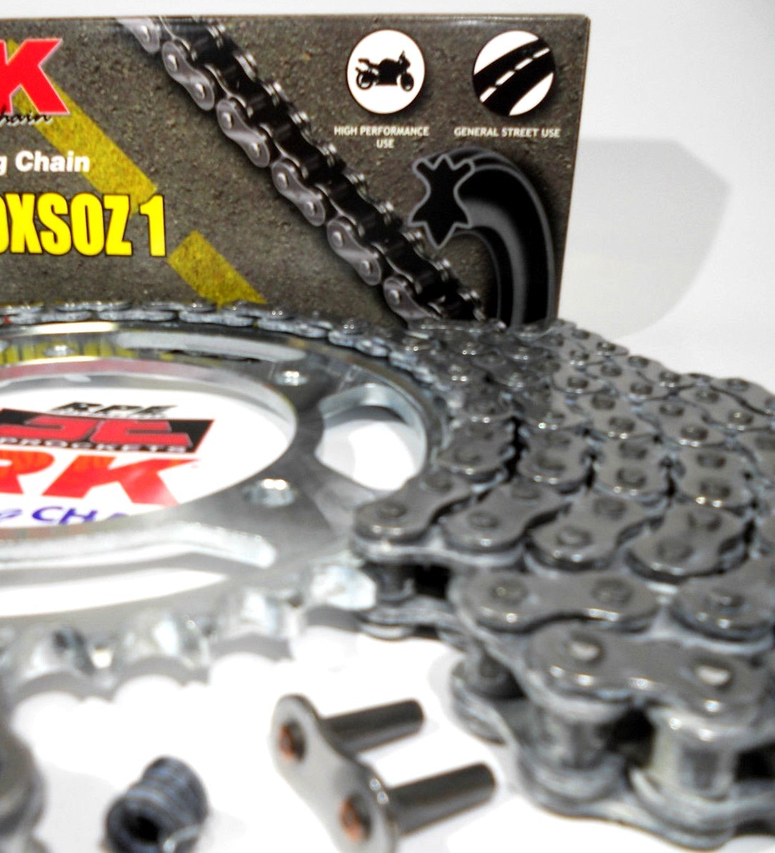 RK 525xso X-Ring Kawasaki ZX6R ZX6RR 2005-2006 Chain and