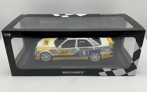 Mercedes-Benz 190E 2.5-16 Team JET Limitiert auf 354 Stück Minichamps 1:18 NEU - Picture 2 of 10