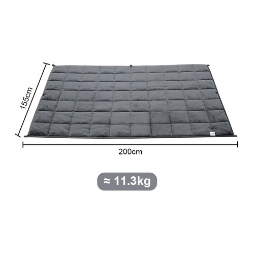 3.5-11kg Heavy Sherpa Fleece Blanket Soft Warm Bed Sofa Throws Weighted Blankets - Picture 23 of 23