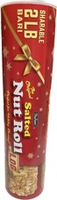 GIANT 16”  PEARSONSs ORIGINAL SALTED NUT ROLL LOG CANDY CONTAINER COLLECTIBLE
