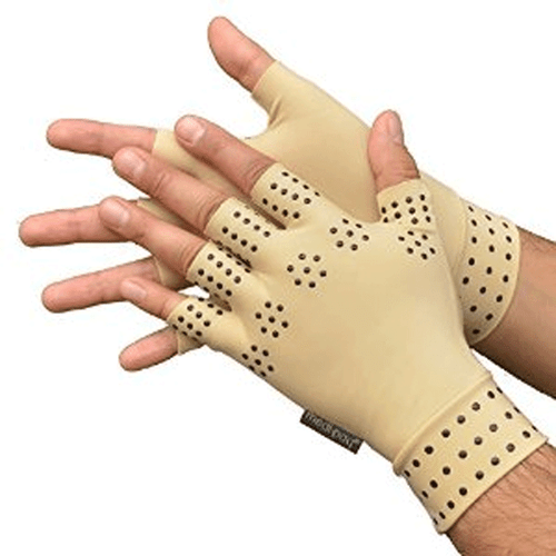 Magnetic Gloves Arthritis Therapy Support Pressure Pain Heal Joints NEW Single 1 - Picture 6 of 12