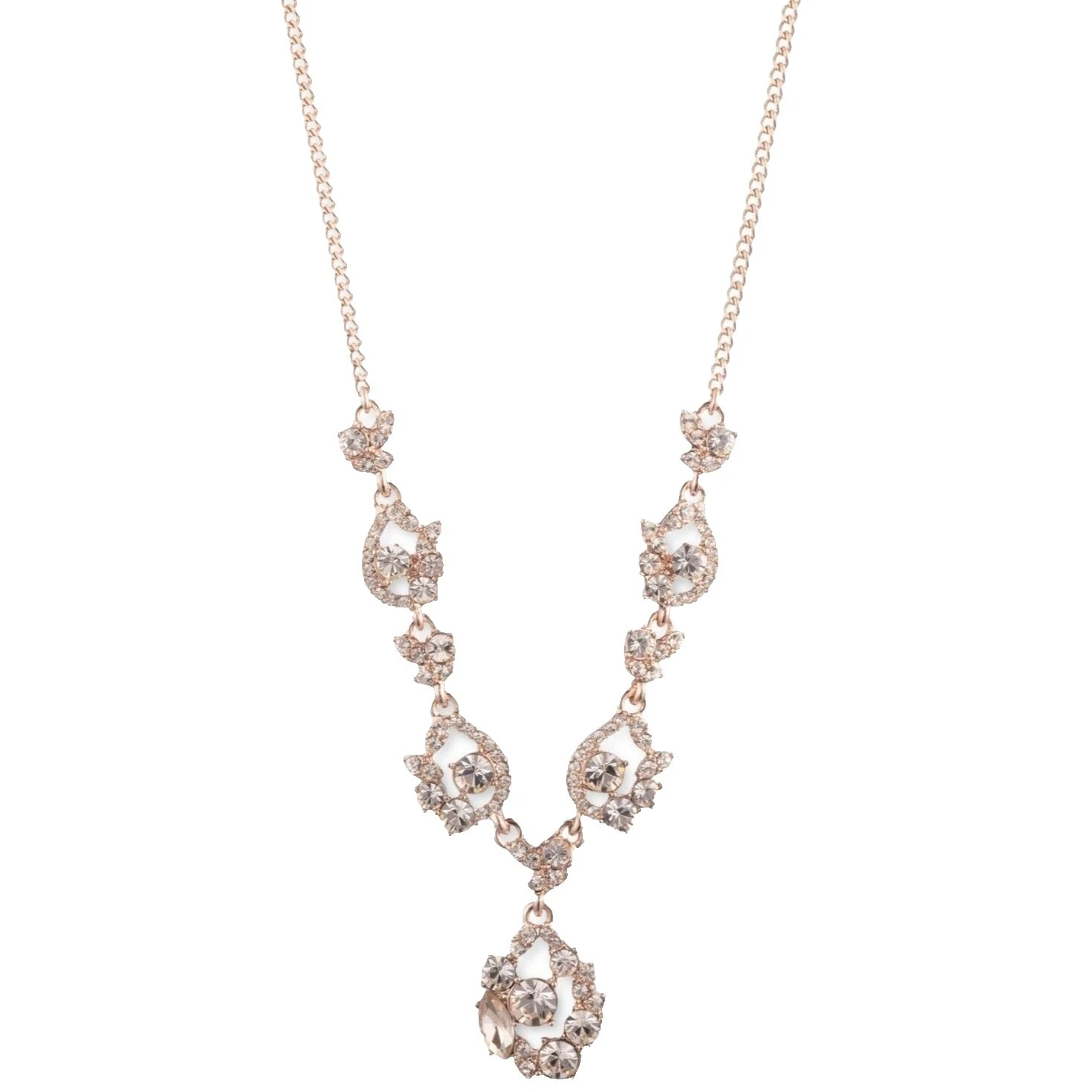 Chapado en Oro Rosa Givenchy Moda Collares y Colgantes