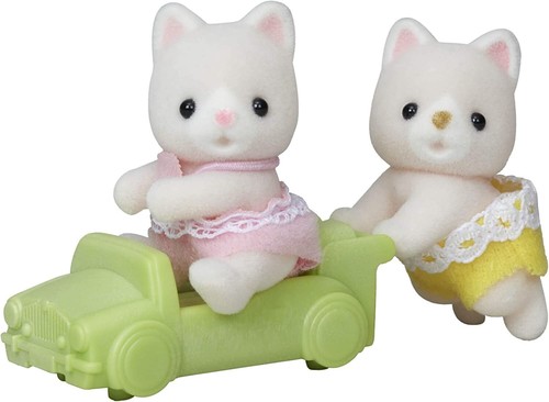 Calico Critters / Sylvanian Families - Gatto Persiano Mitsugo-chan - NI-109 - Made In Japan - Foto 4