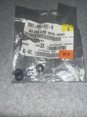 Wht 005 482 Genuine Volkswagen O-Ring WHT-005-422-B | eBay