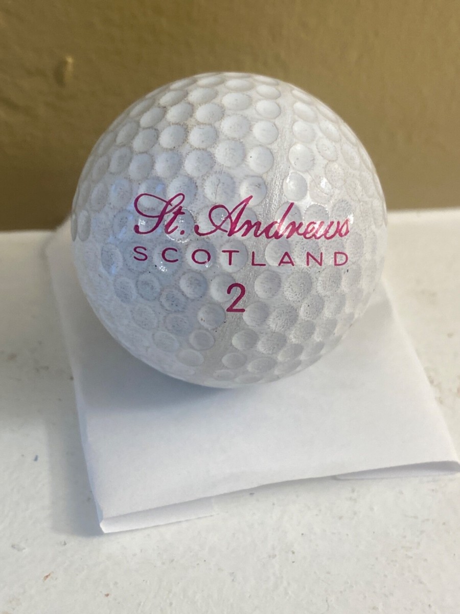 ラウンド用品・アクセサリー ST.andrews St Andrews Scotland Logo Golf Ball | eBay