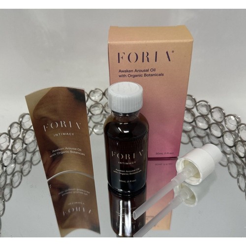 Foria Breast Oil with Organic Botanicals 2 fl oz New In Box~Sealed~See Pictures - Picture 2 of 8