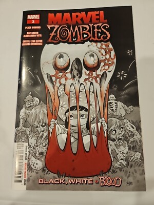 Marvel Zombies: Black, White & Blood #3 (Marvel Comics February 2024)
