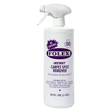 Folex Instant Carpet Spot Remover - 32 oz - Removes Pet Accidents, Grease, Wine 0.56 per fl oz
