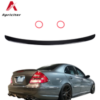 Sport Heckspoiler Lippe Schwarz Glanz FüR Mercedes E W211 Limo 03-08