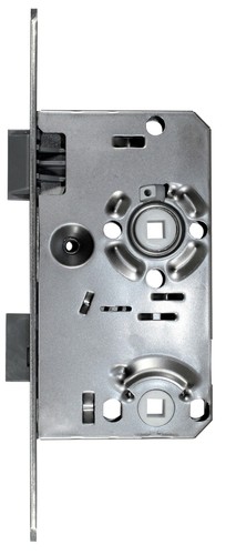 Kit ferrure de porte de chambre (panneau 165 x 40 mm, serrure WC DIN L, poussoir/poussoir) - Photo 10/11