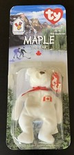 Ty Maple The Bear Beanie Babies McDonalds - New