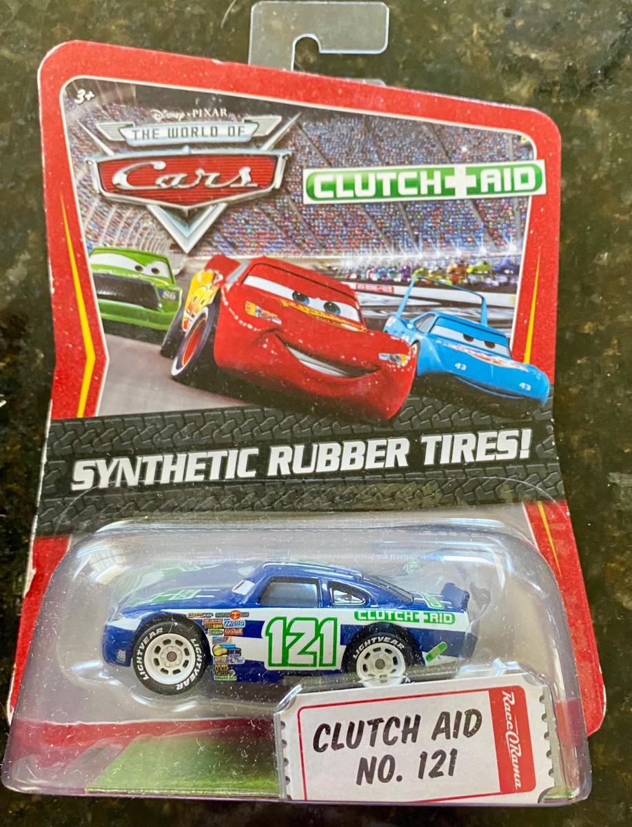 CLUTCH AID No. 121 Disney Pixar CARS World of Cars RUBBER TIRES