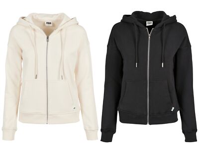 Urban Classics Damen Zip Hoody Kapuzenjacke Sweatjacke