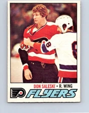 VINTAGE HOCKEY CARD O-PEE-CHEE 1977 PHILADELPHIA FLYERS DON SALESKI  NO568 