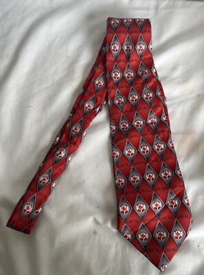 Boston Red Sox MLB Silk Tie By Eagle Neckwear
