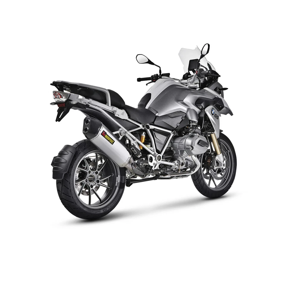 Silencieux Akrapovic Slip-On En Titane Pour BMW 1200 R GS ADVENTURE 2014-2016 - Photo 2/4