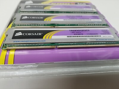 Corsair XMS 3 GB DIMM 1600 MHz DDR3 Memory (TR3X6G1600C9) | eBay