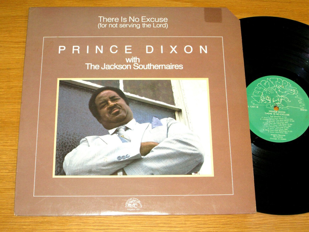 STEREO BLACK GOSPEL LP - PRINCE DIXON w/JACKSON SOUTHERNAIRES