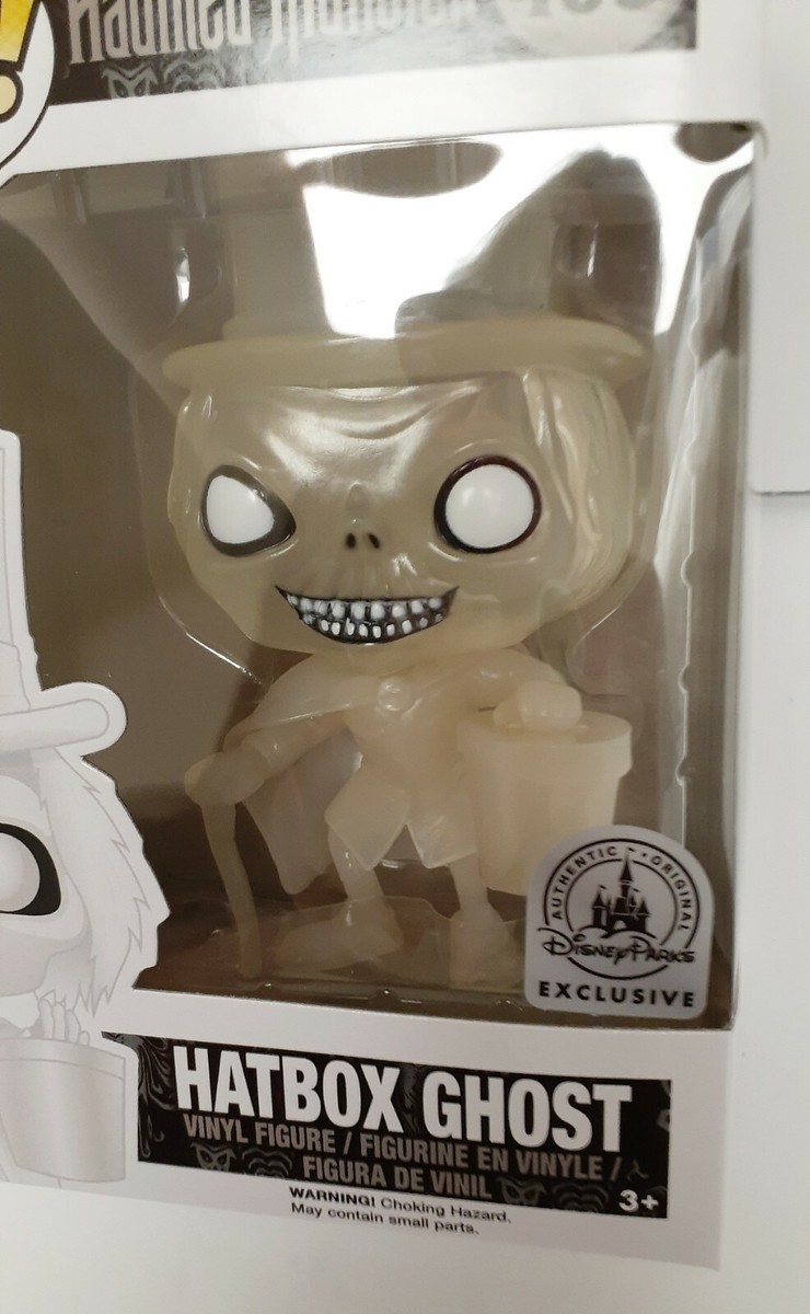 FUNKO POP DISNEY HAUNTED MANSION HATBOX GHOST Vinyl Figure FUNKO POP DISNEY HAUNTED MANSION HATBOX GHOST Vinyl Figure