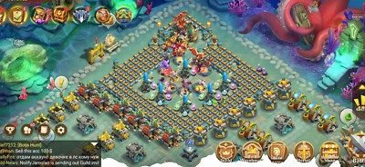 Castle Clash Acc 530k Macht, viele Helden, viele Materialien  Android