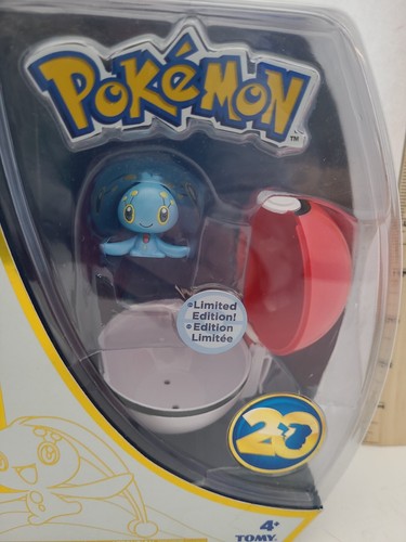 2016 Pokémon 20th Anniversary Manaphy 490 Pokéball Figure Limited Edition - Picture 5 of 5