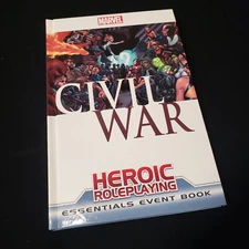 Marvel Heroic Roleplaying: Civil War Event Book - hardcover RPG Margaret Weis