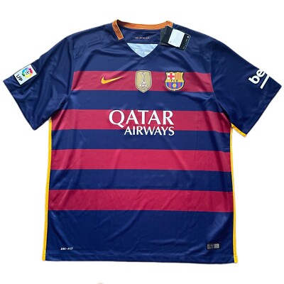 FC Barcelona 2015 メッシ 10 シャツ Barcelona Jersey Final Champions League 2015 Lionel Messi 10