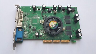 INNO 3D GeForce 6200 256MB DDR2 AGP 64-Bit GRAFIKKARTE | TV-OUT-DVI-VGA