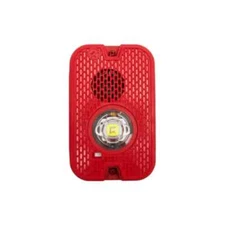 System Sensor P2GRKLED L-Series Outdoor Compact Wall-Mounted Horn Strobe, "FIRE"