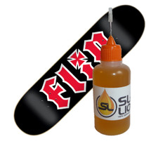 Slick Liquid Lube Bearings, BEST 100 Synthetic Oil for Flip or Any Skateboard