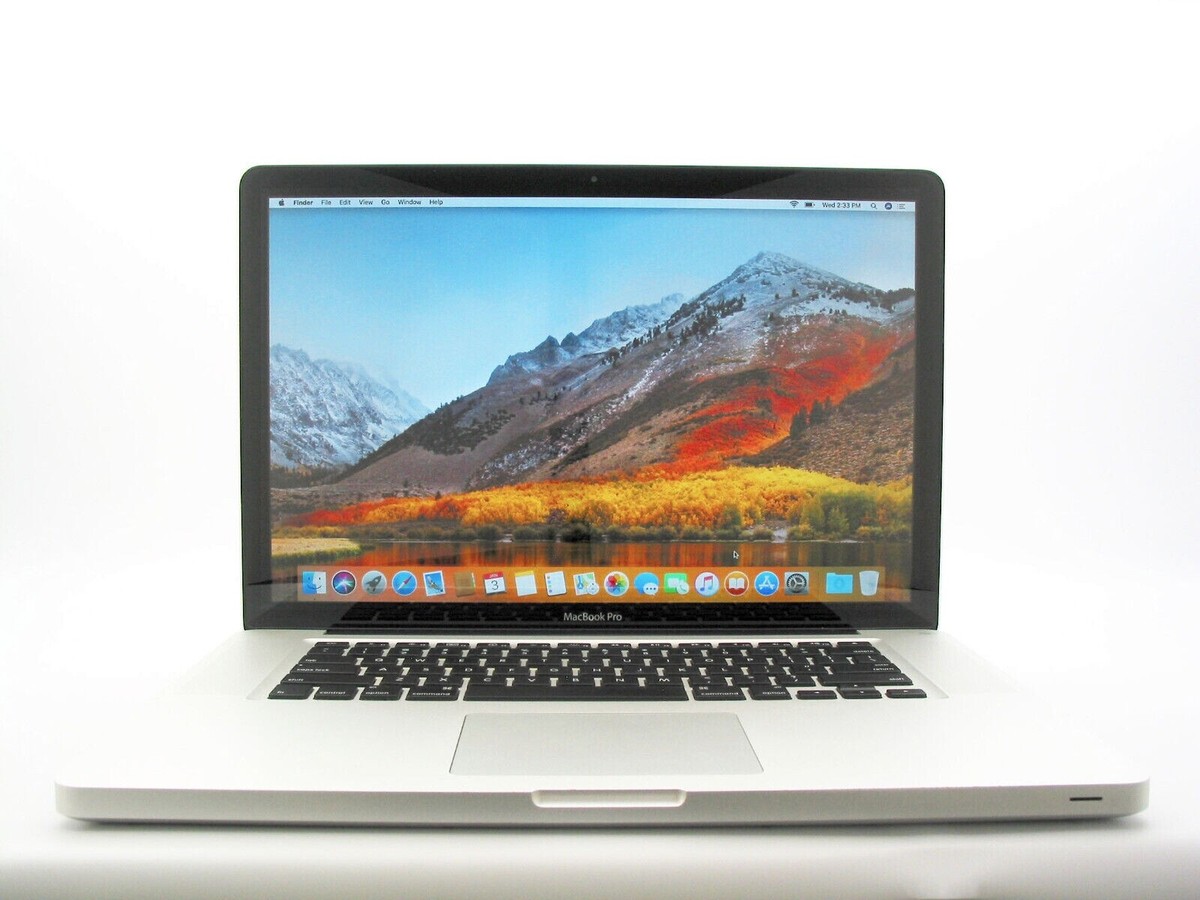 APPLE MACBOOK PRO INTEL i5 2.3GHz 8GB RAM 500GB SSD 15 INCH HIGH SIERRA GIFT SET | eBay APPLE MACBOOK PRO INTEL i5 2.3GHz 8GB RAM 500GB SSD 15 INCH HIGH SIERRA GIFT SET | eBay
