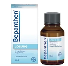 Bepanthen Liquid Solution Lösung 50ml for wounds, damaged oral mucosa, hair loss