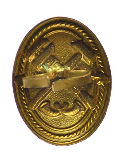 Sombrero original soviético M49 insignia empleado servicio de mensajería URSS RARO (7100) - Imagen 2 de 5