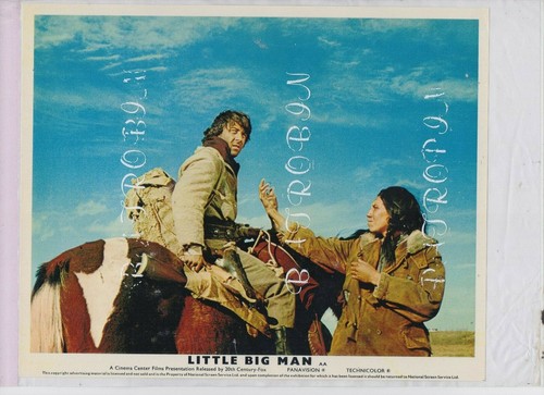 LITTLE BIG MAN DUSTIN HOFFMAN 1970 FULL SET OF 8 ORIGINAL UK LOBBY CARDS - Bild 10 von 11