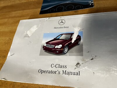 MercedesBenz C.CLASS.取扱説明書 W203.C230 2002 Mercedes-Benz W203 Owner's Manual C240 C320 C32 AMG *Read* | eBay