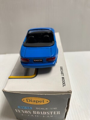 Eunos Roadster Diapet 1/40 Yonezawa Toys - Bleu (Occasion, Boîte Moyenne)