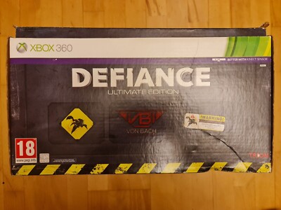 Defiance Ultimate Edition Xbox 360 Spiel mit Tasche und versiegelter Box & Figur PAL UK