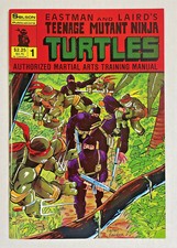 Teenage Mutant Ninja Turtles #1 Martial Arts training NM 1986 Solson
