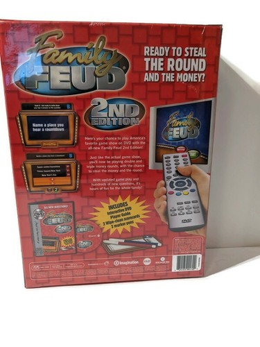 Family Feud 2nd Edition Interactive DVD Game NEW Sealed Box - Picture 2 of 4