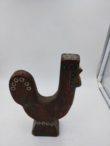Handmade Wooden Chicken Holder Tooth  Picks - Picture 1 of 16