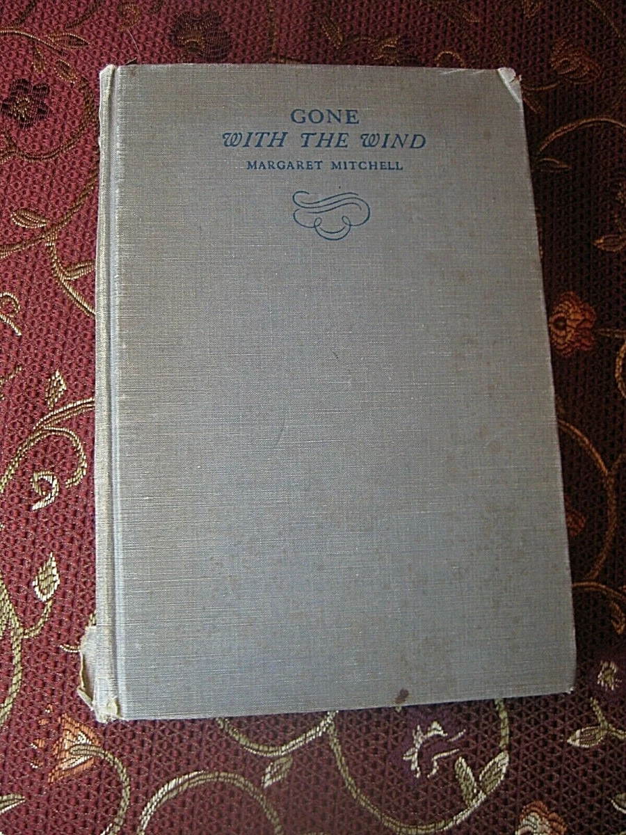 Gone With The Wind Book Cover 1st Edition