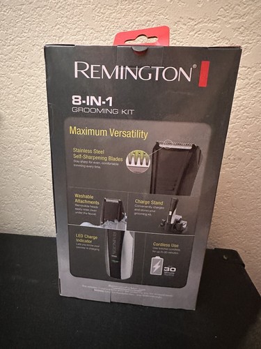 Remington PG350 8 en 1 Sistema de Afeitado Personal Afeitadora Eléctrica Kit Recortadora - Imagen 2 de 3